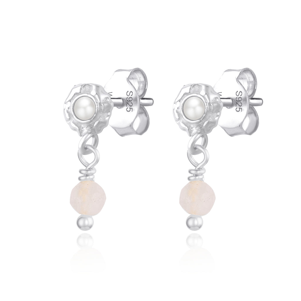WIOGA - Fleur Earrings - Sølv