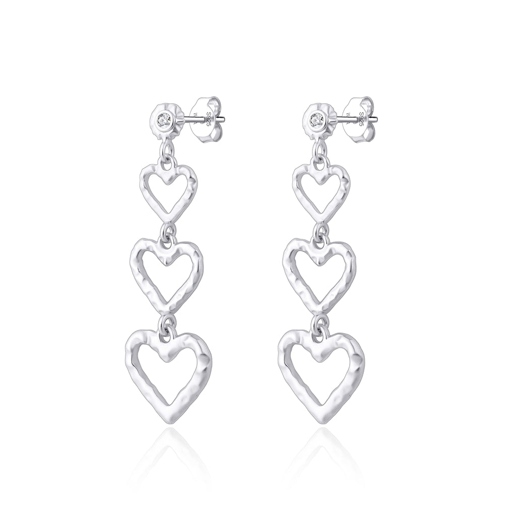 WIOGA - Frida Earrings - Sølv