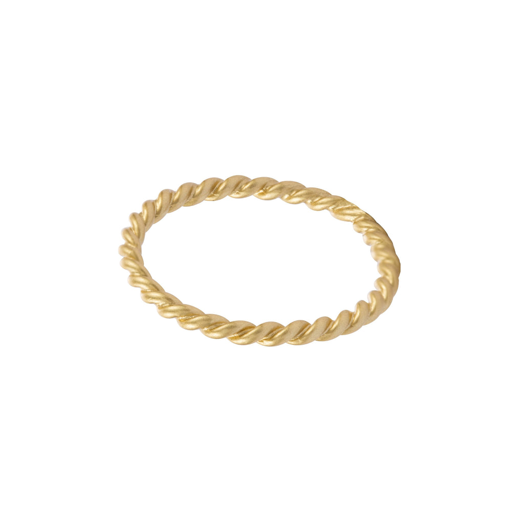 Carla guldbelagt sølv ring