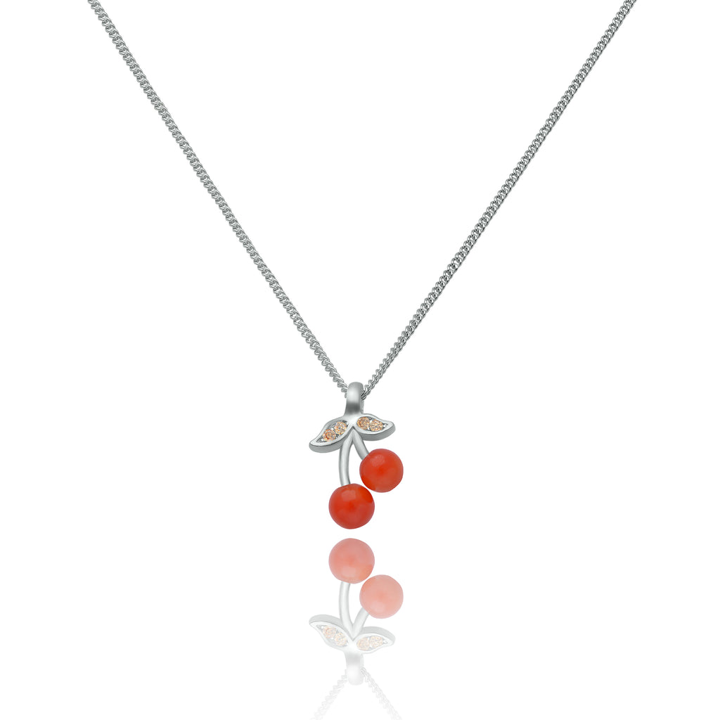 Red cherry Necklace