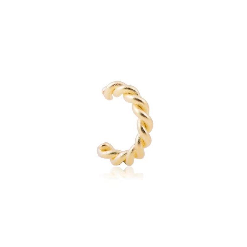 Jasmin cuff øreringe guldbelagt
