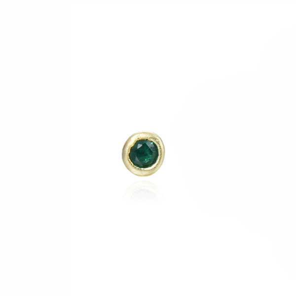 Green stud guldbelagt