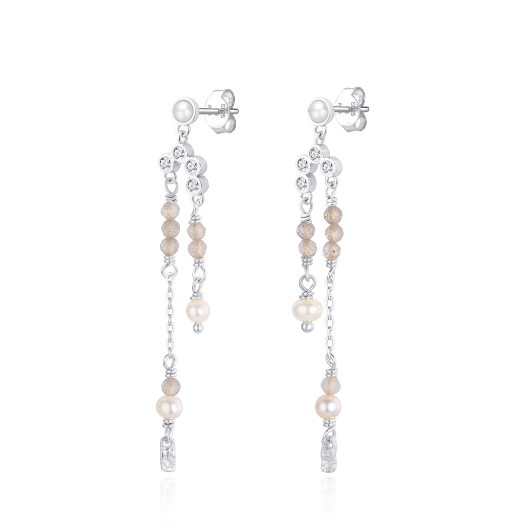 WIOGA - Dagny Earrings - Sølv
