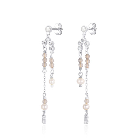 WIOGA - Dagny Earrings - Sølv