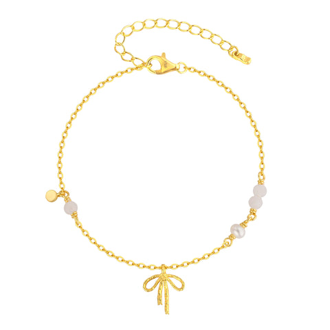 WIOGA - Estrid Bracelet - Guldbelagt sølv
