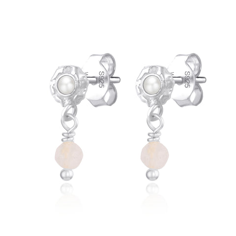 WIOGA - Fleur Earrings - Sølv