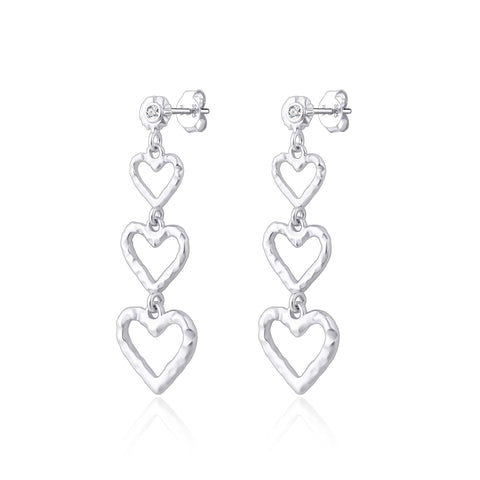 WIOGA - Frida Earrings - Sølv