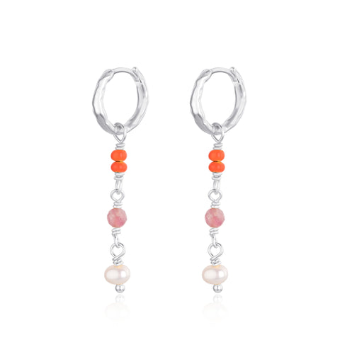 WIOGA - Leona Earrings - Sølv