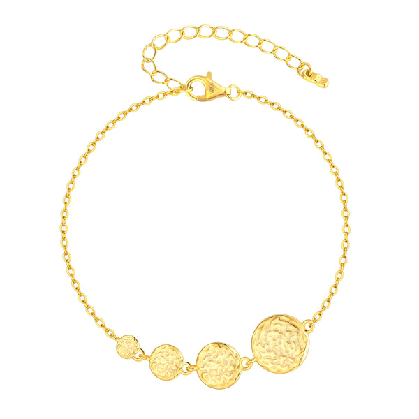 WIOGA - Milena Bracelet - Guldbelagt sølv
