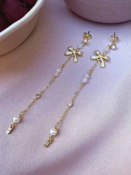 WIOGA - Svala Earrings - Guldbelagt sølv