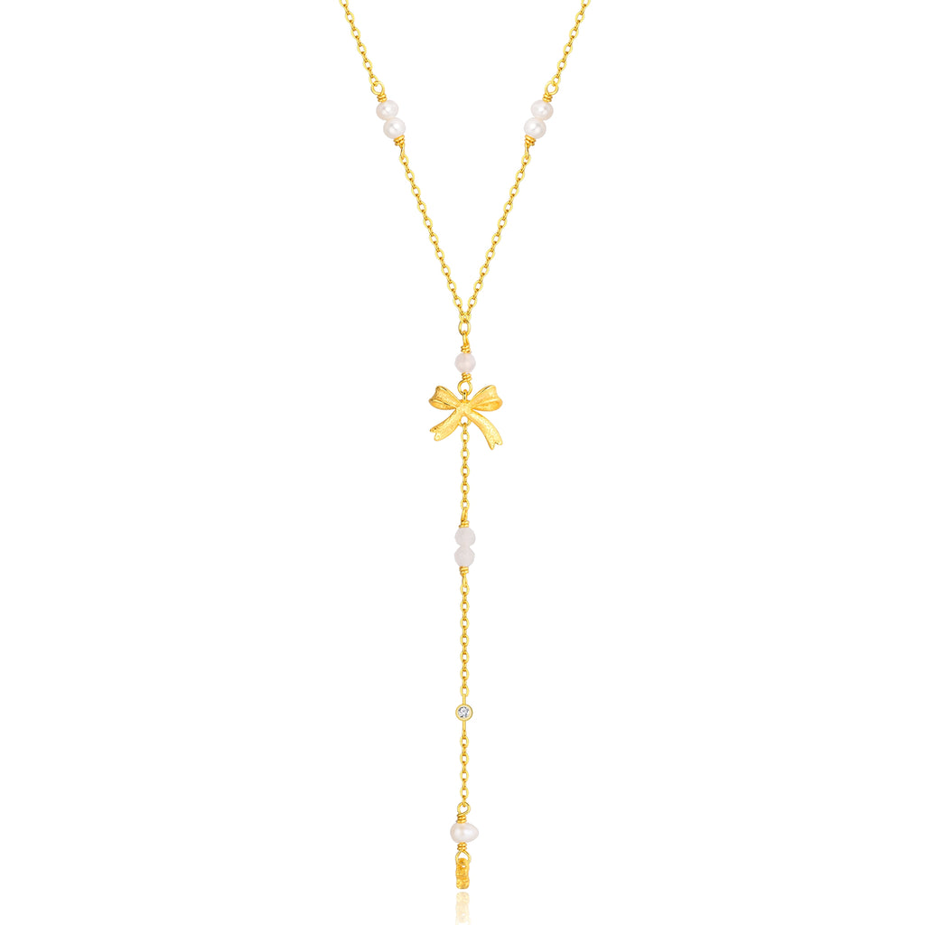 WIOGA - Svala Necklace - Guldbelagt sølv