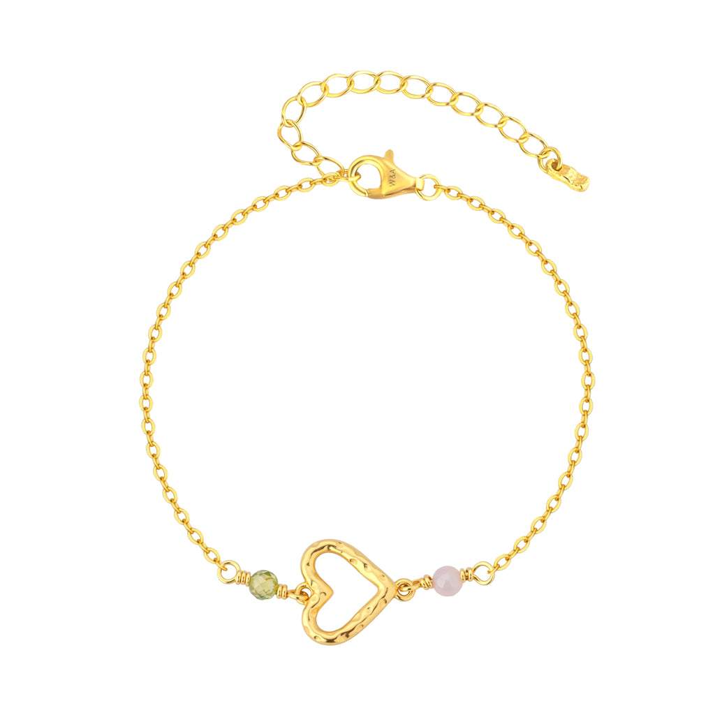 WIOGA - Thilde Bracelet - Guldbelagt sølv