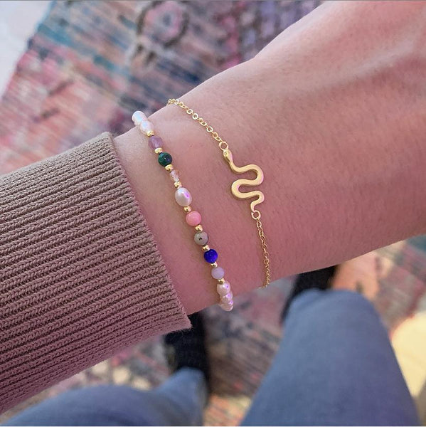 Siga armbånd guldbelagt