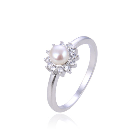 Pearl sun ring