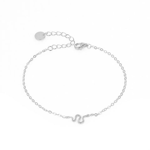 Snake armbånd sølv