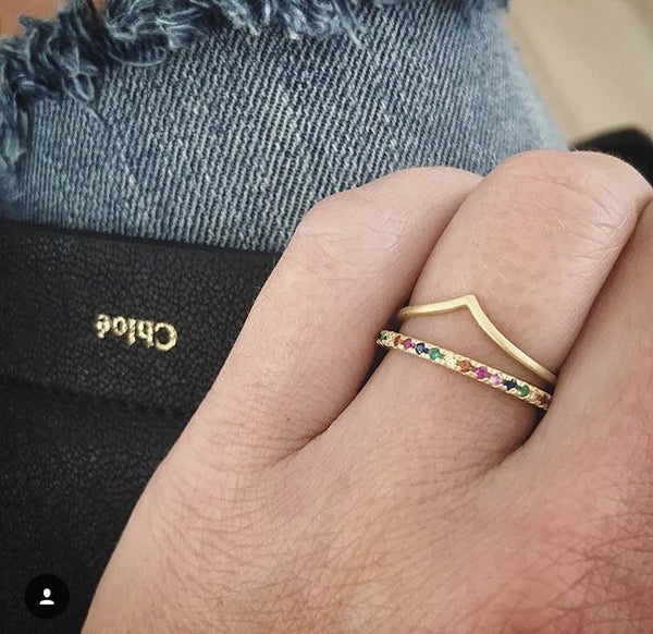 Regnbue ring