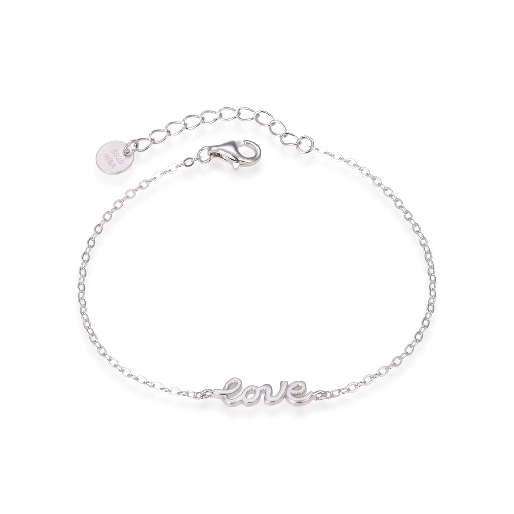 Love armbånd sølv
